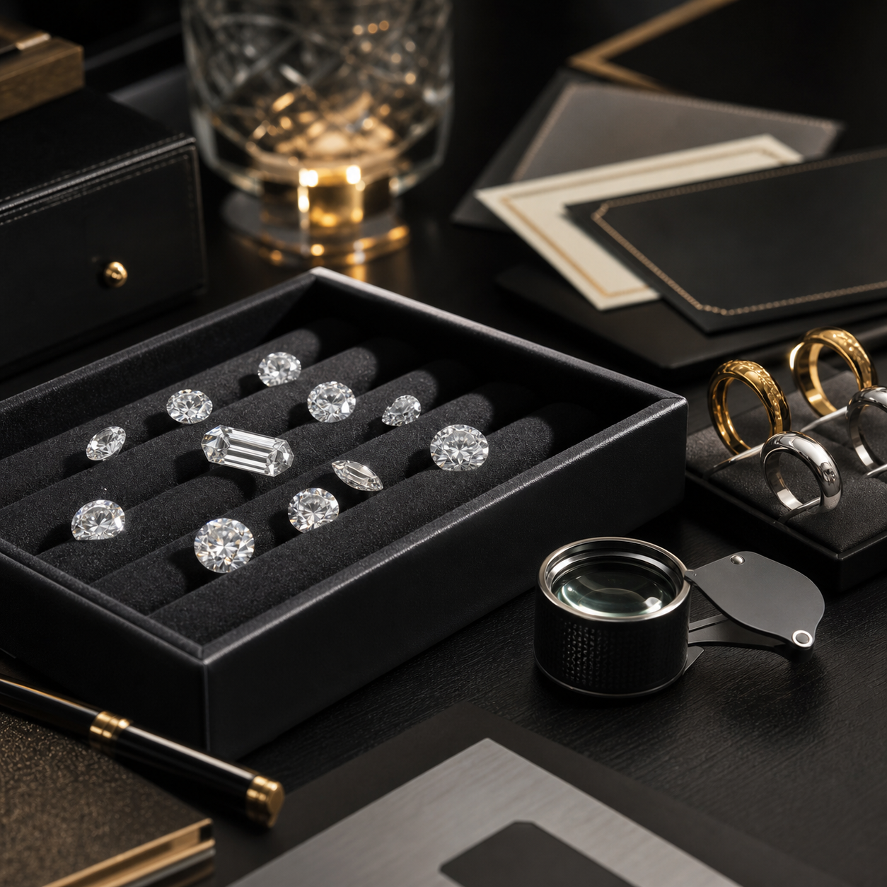Concept image for Blacknest Vault private diamond sourcing consultation