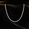 Blacknest Vault diamond tennis chain on black velvet
